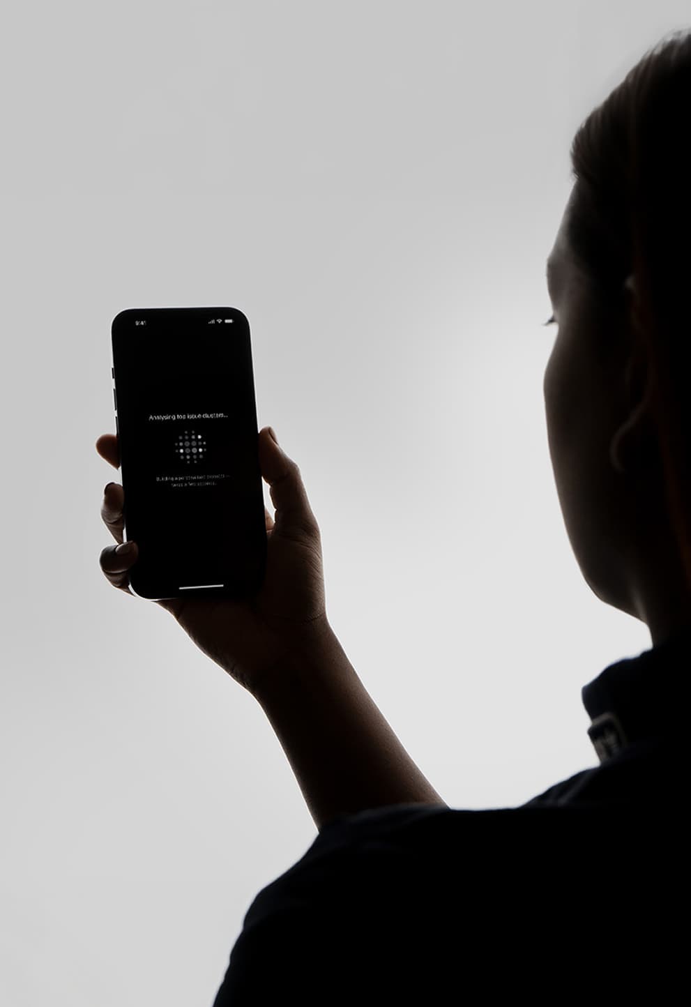 Die anomalie App auf einem Smartphone