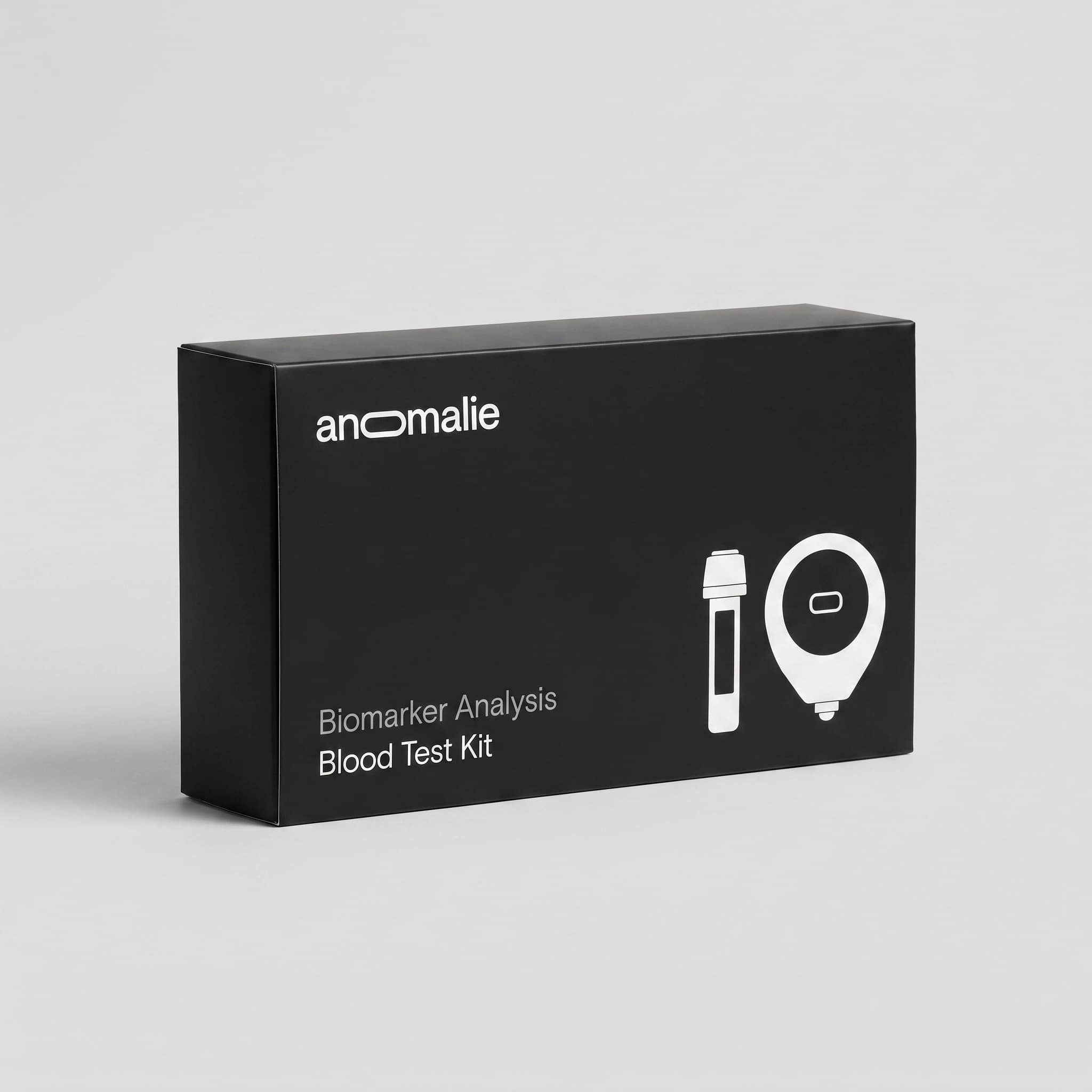 The black anomalie Biomarker Analysis Blood Test Kit