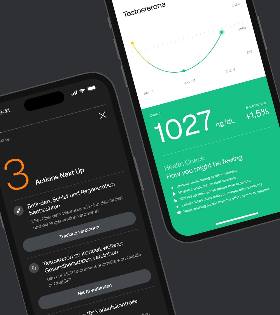 The anomalie app result with the personal health context